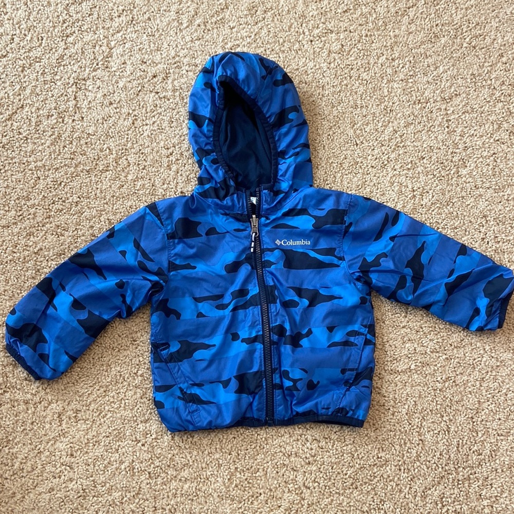 Reversible 3T Columbia windbreaker